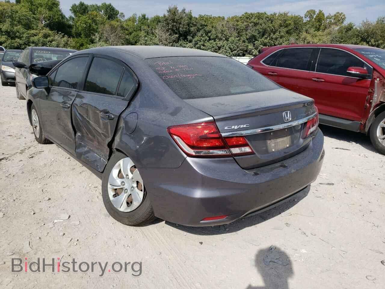 2015 HONDA CIVIC - VIN: 2HGFB2F57FH523637 - Фото 3