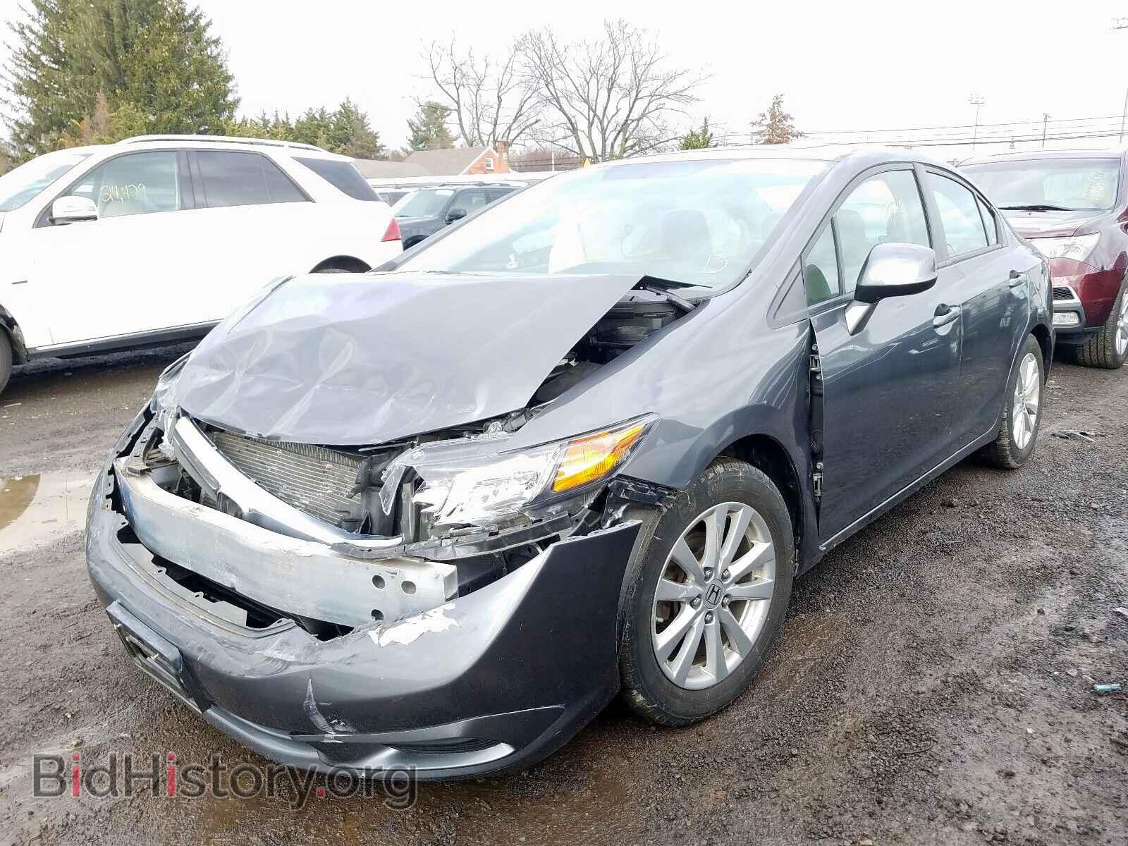 2012 HONDA CIVIC - VIN: 19XFB2F89CE365687 - Фото 2