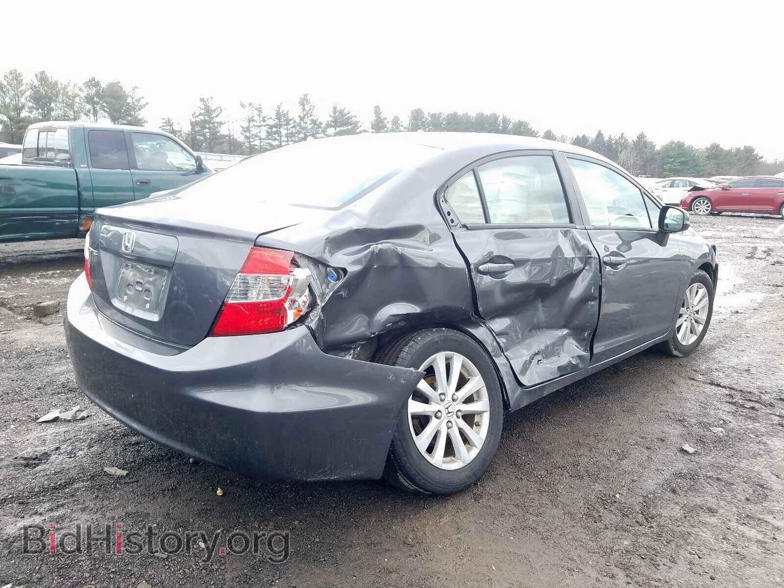 2012 HONDA CIVIC - VIN: 19XFB2F89CE365687 - Фото 4