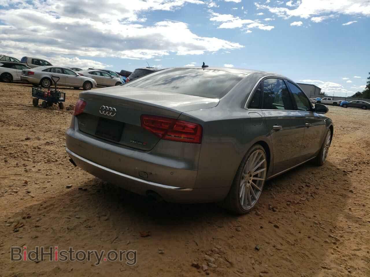 2013 AUDI A8 - VIN: WAURGAFD1DN003725 - Фото 4
