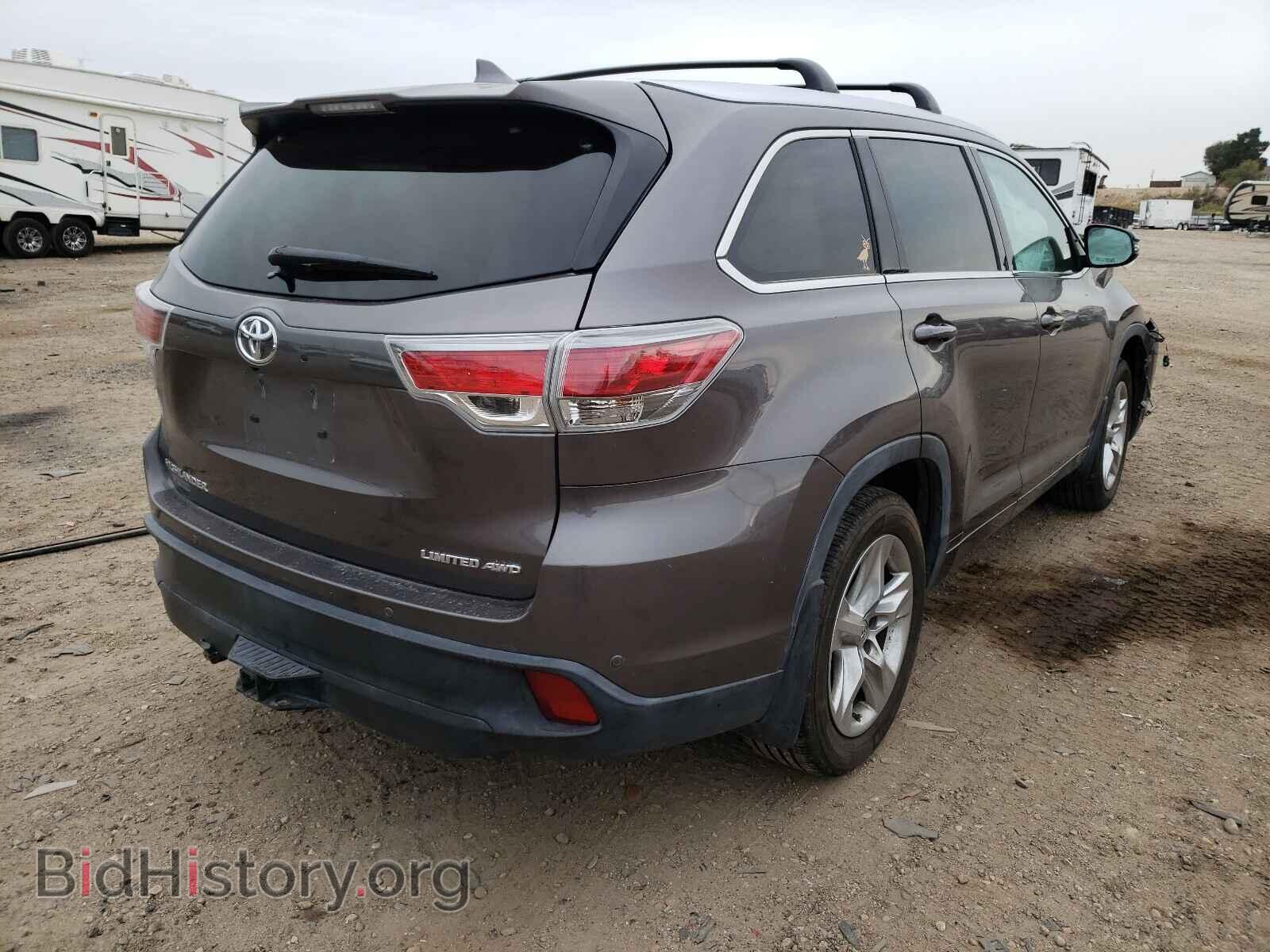 2015 TOYOTA HIGHLANDER - VIN: 5TDDKRFH5FS201508 - Фото 4