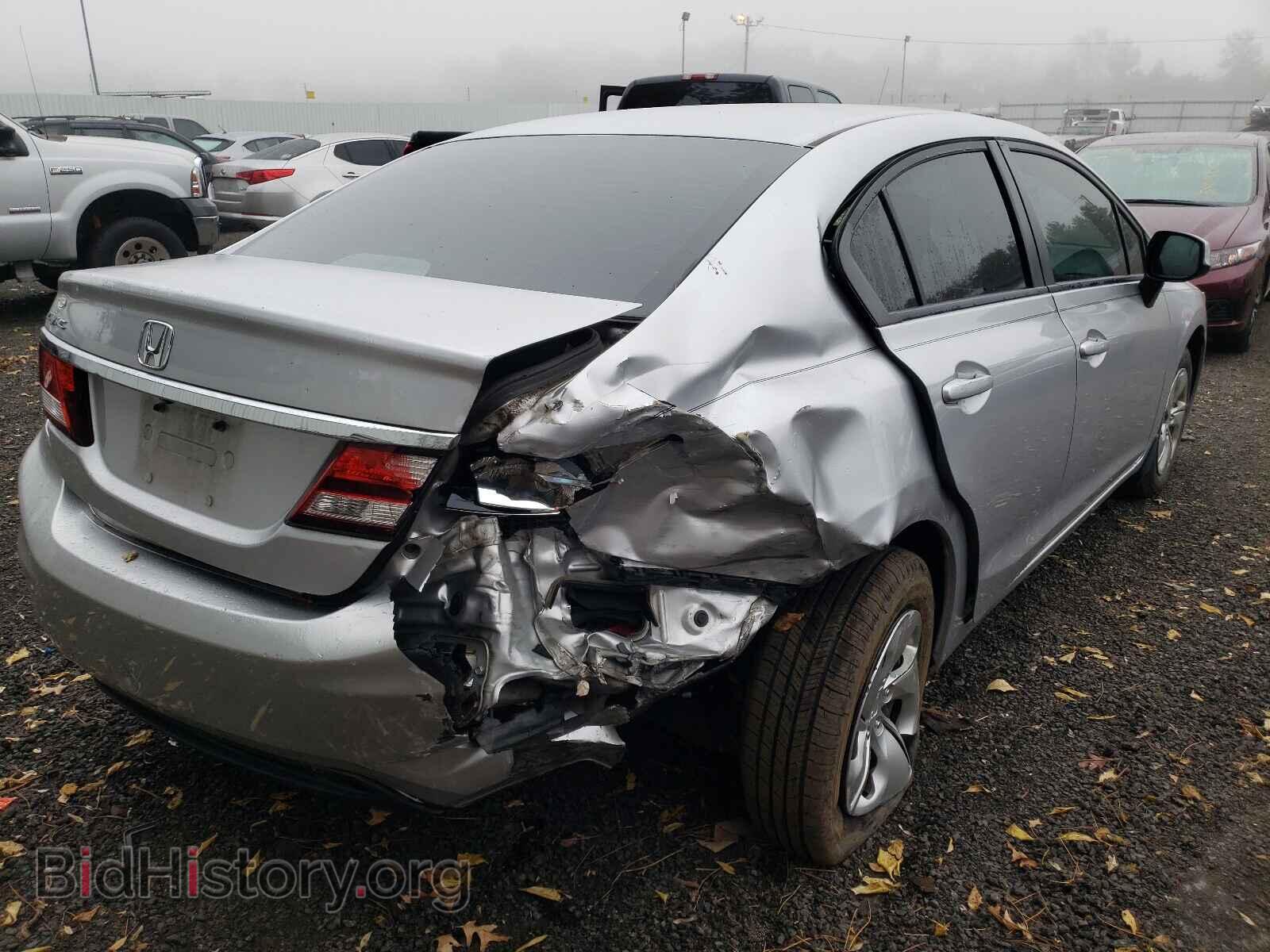 2013 HONDA CIVIC - VIN: 19XFB2F5XDE033071 - Фото 4