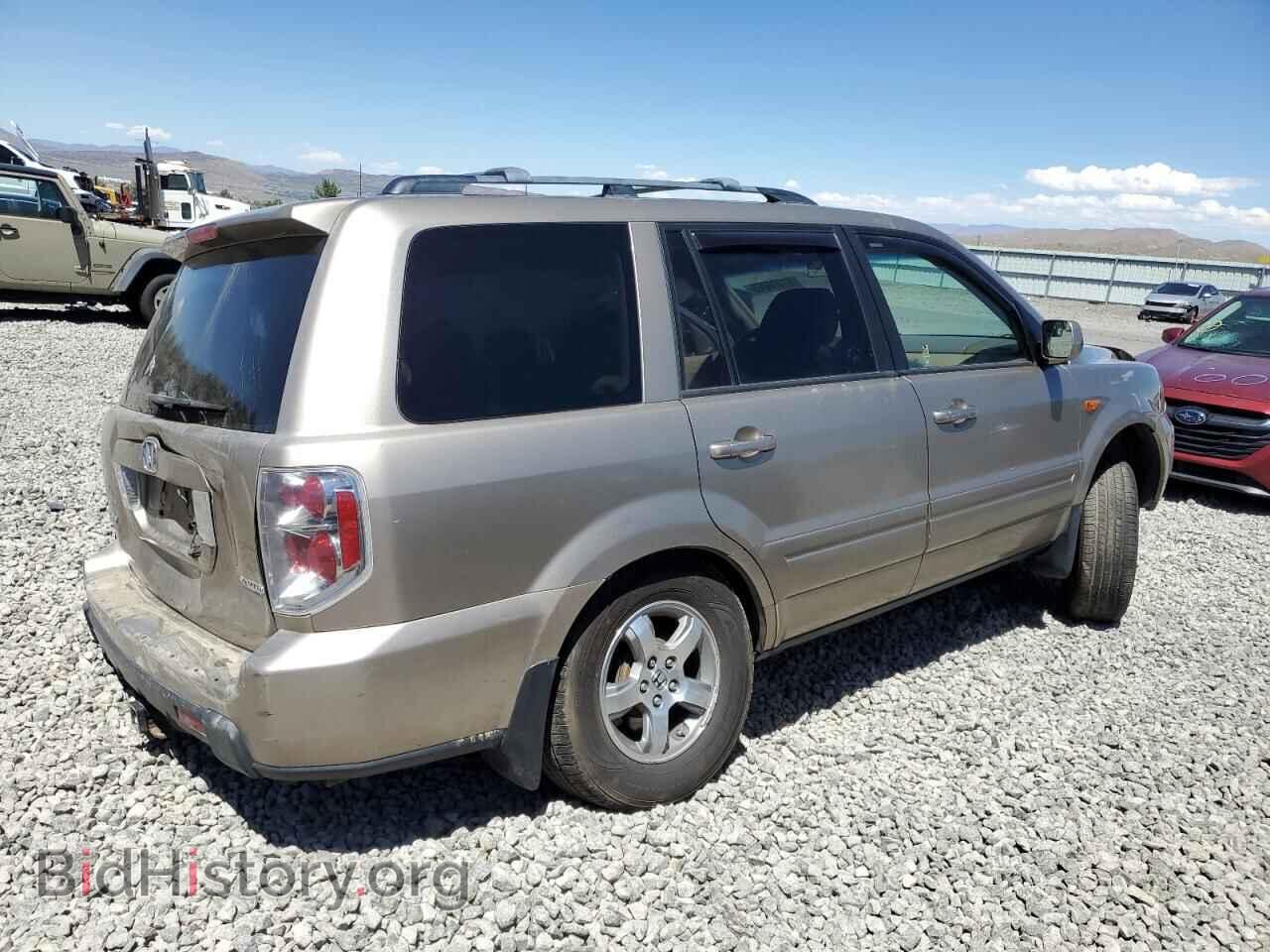 2006 HONDA PILOT - VIN: 2HKYF18746H501364 - Фото 3