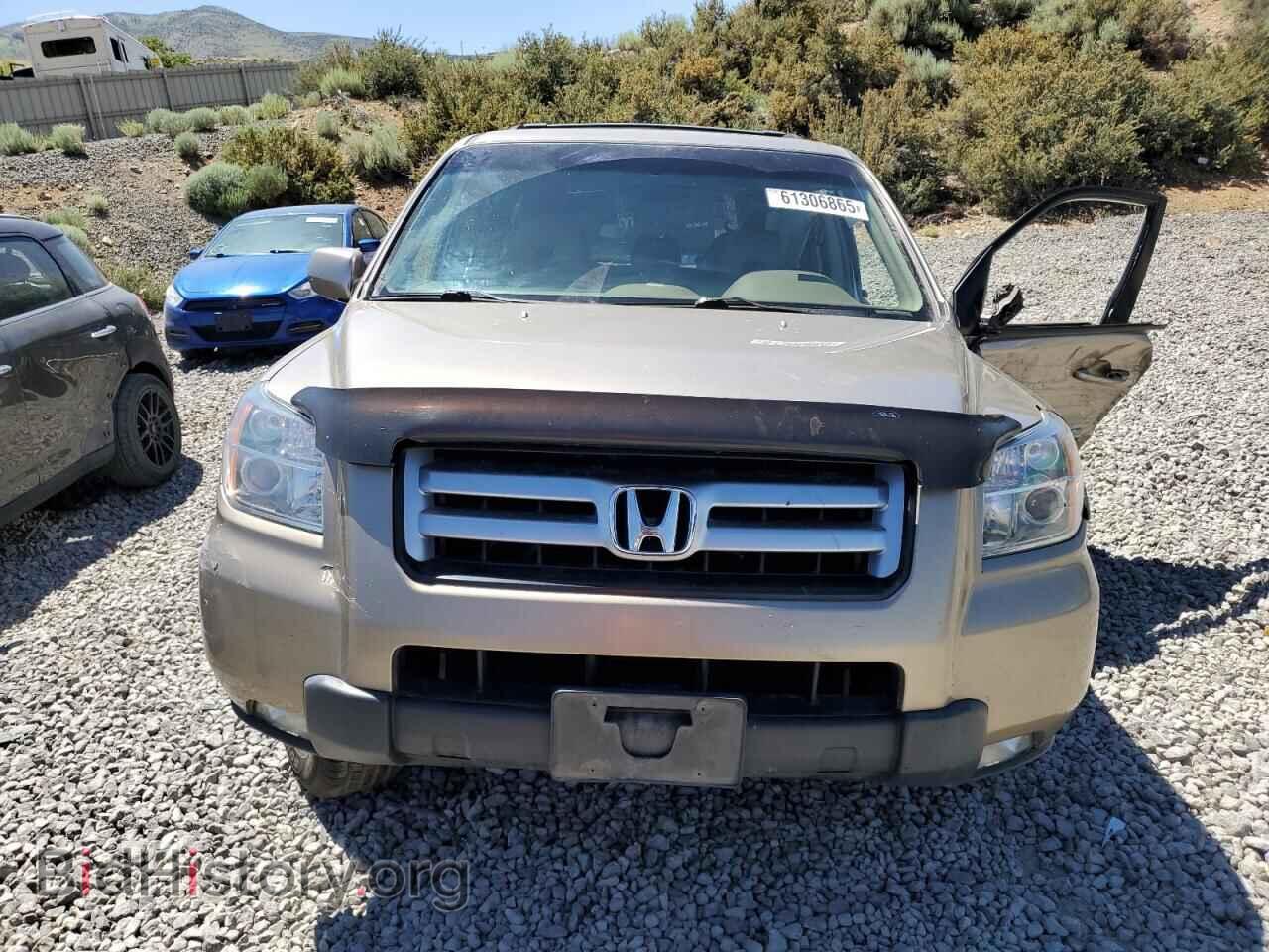 2006 HONDA PILOT - VIN: 2HKYF18746H501364 - Фото 5