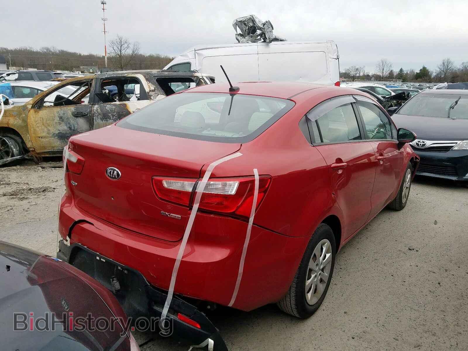 2013 KIA RIO - VIN: KNADN4A36D6272880 - Photo 4
