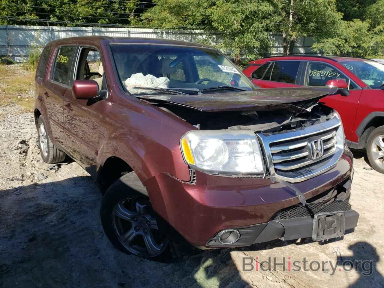 Photo 5FNYF4H42CB059363 - HONDA PILOT 2012