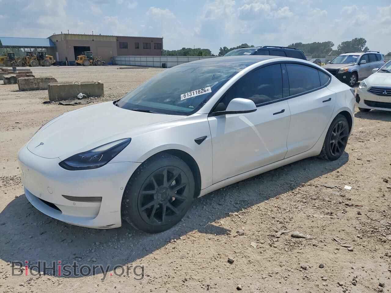 Photo 5YJ3E1EA1MF084679 - TESLA MODEL 3 2021