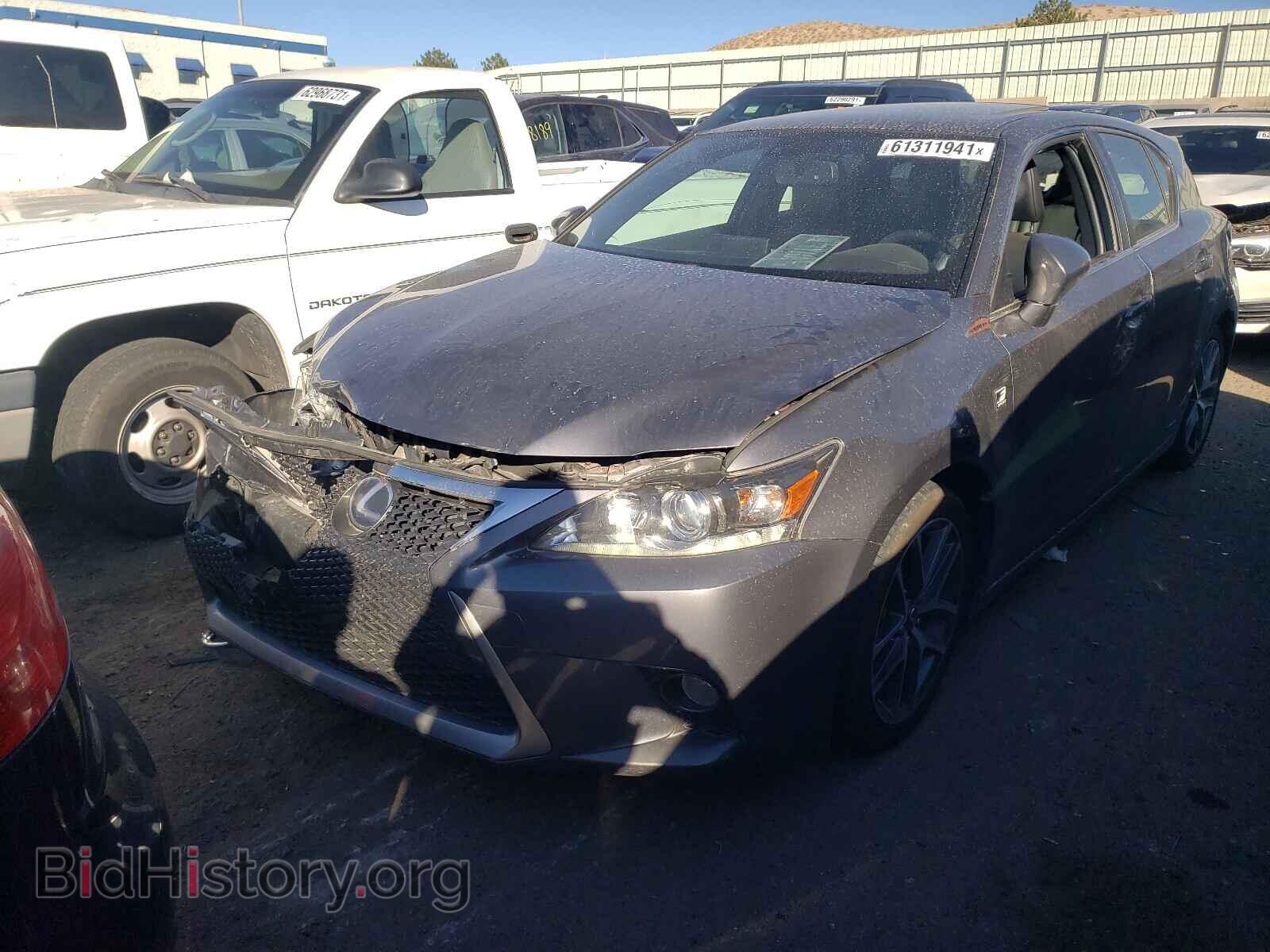 2015 LEXUS CT 200 - VIN: JTHKD5BH7F2213357 - Фото 2