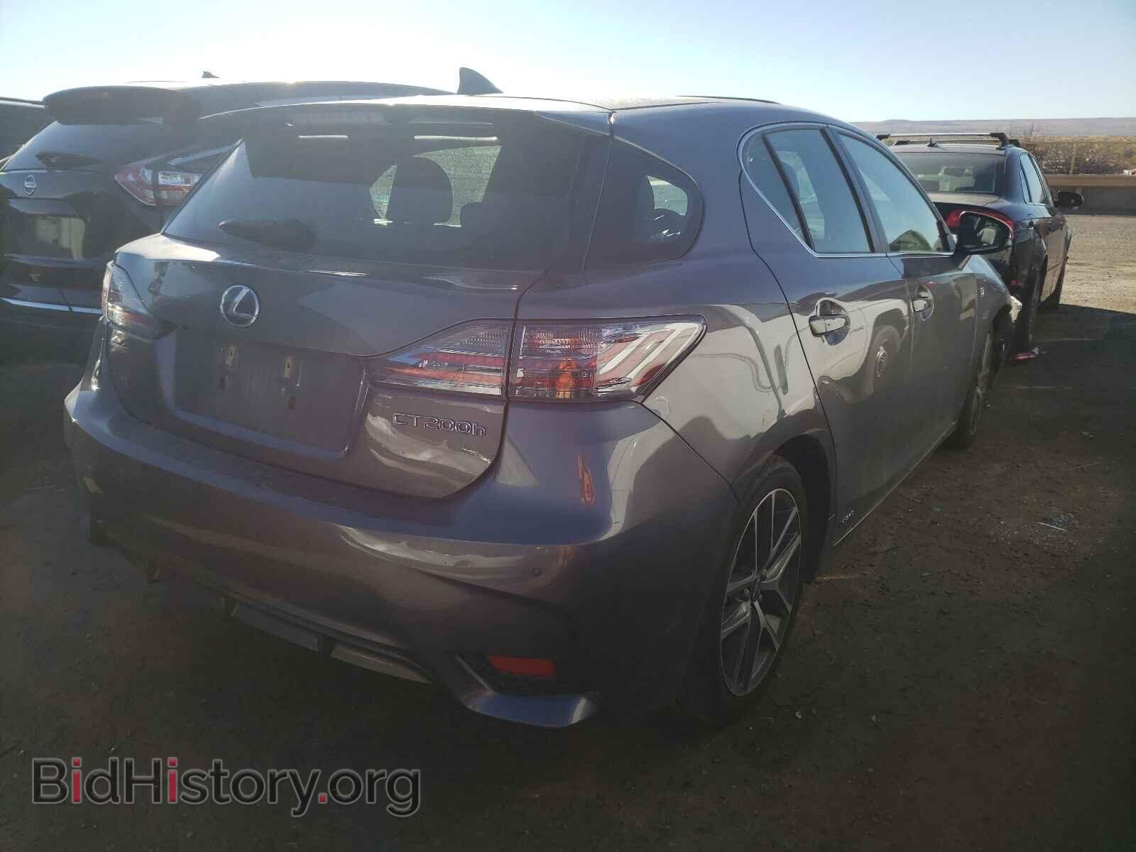 2015 LEXUS CT 200 - VIN: JTHKD5BH7F2213357 - Фото 4