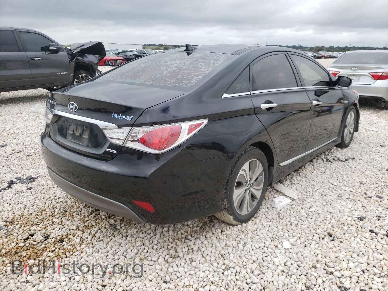2014 HYUNDAI SONATA - VIN: KMHEC4A40EA110372 - Фото 4