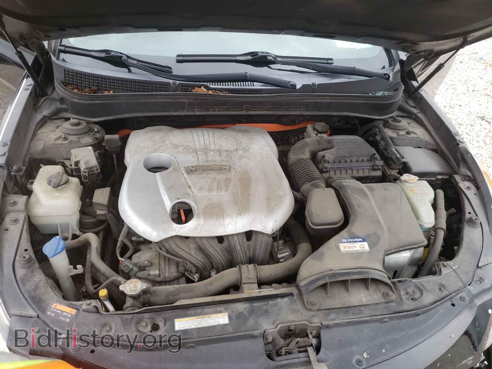 2014 HYUNDAI SONATA - VIN: KMHEC4A40EA110372 - Фото 7