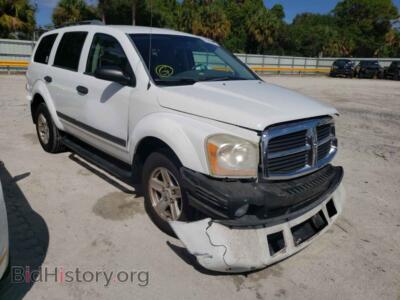 2006 Dodge DURANGO Durango SL, белый — VIN 1D4HD48K76F148515, Copart