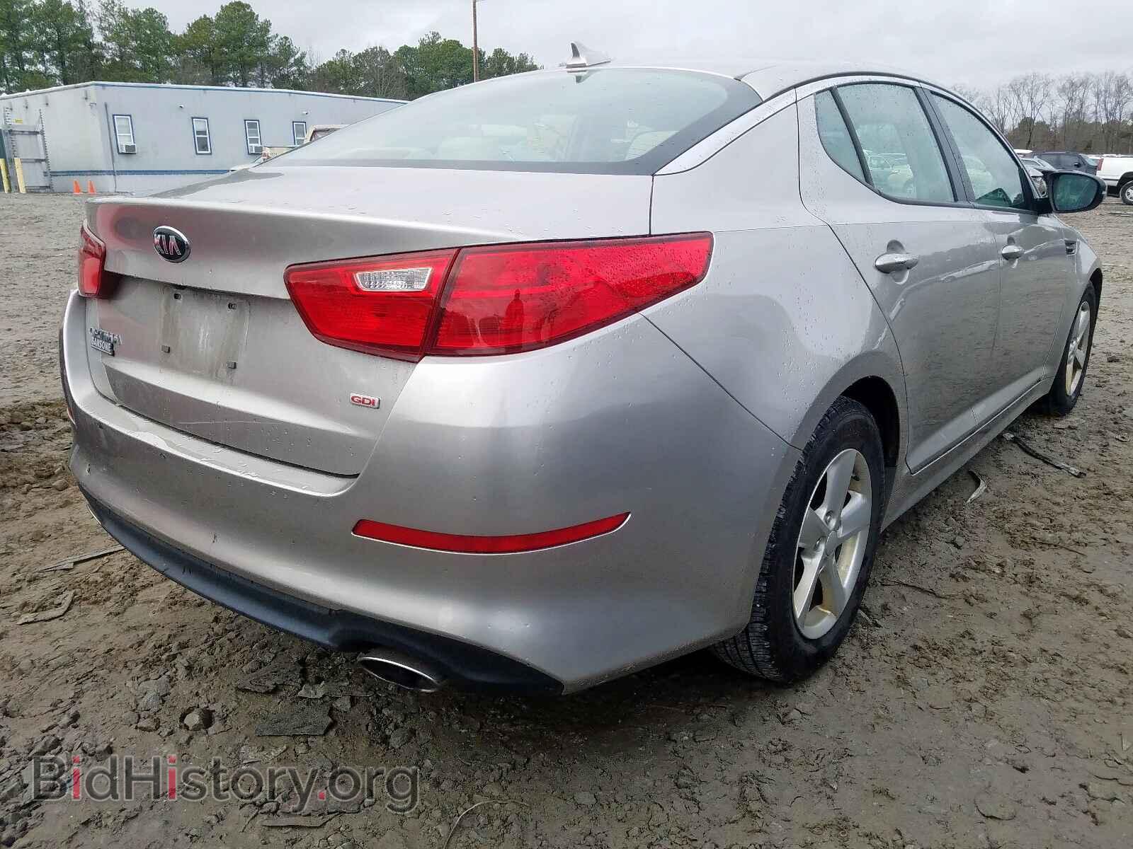 2014 KIA OPTIMA - VIN: KNAGM4A74E5461280 - Фото 4