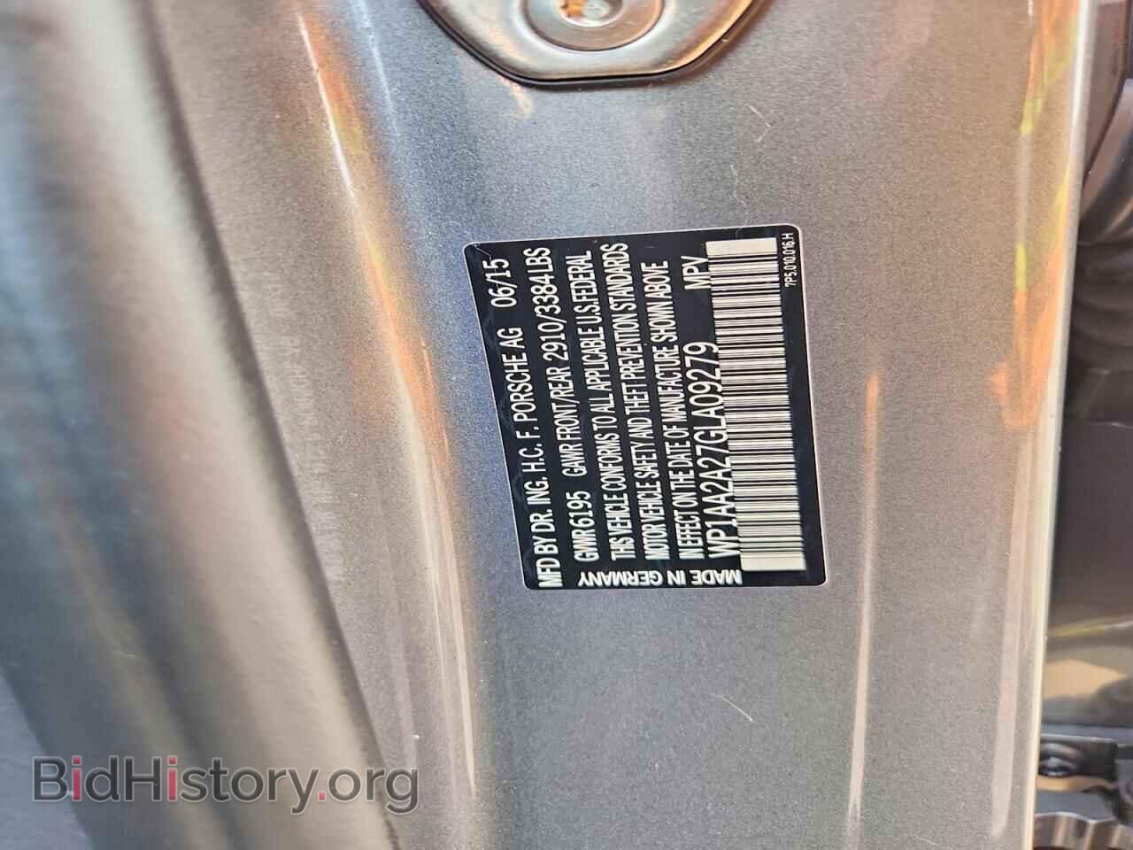 2016 PORSCHE CAYENNE - VIN: WP1AA2A27GLA09279 - Photo 13