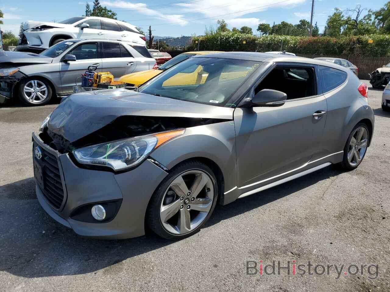 Photo KMHTC6AE8DU127493 - HYUNDAI VELOSTER 2013