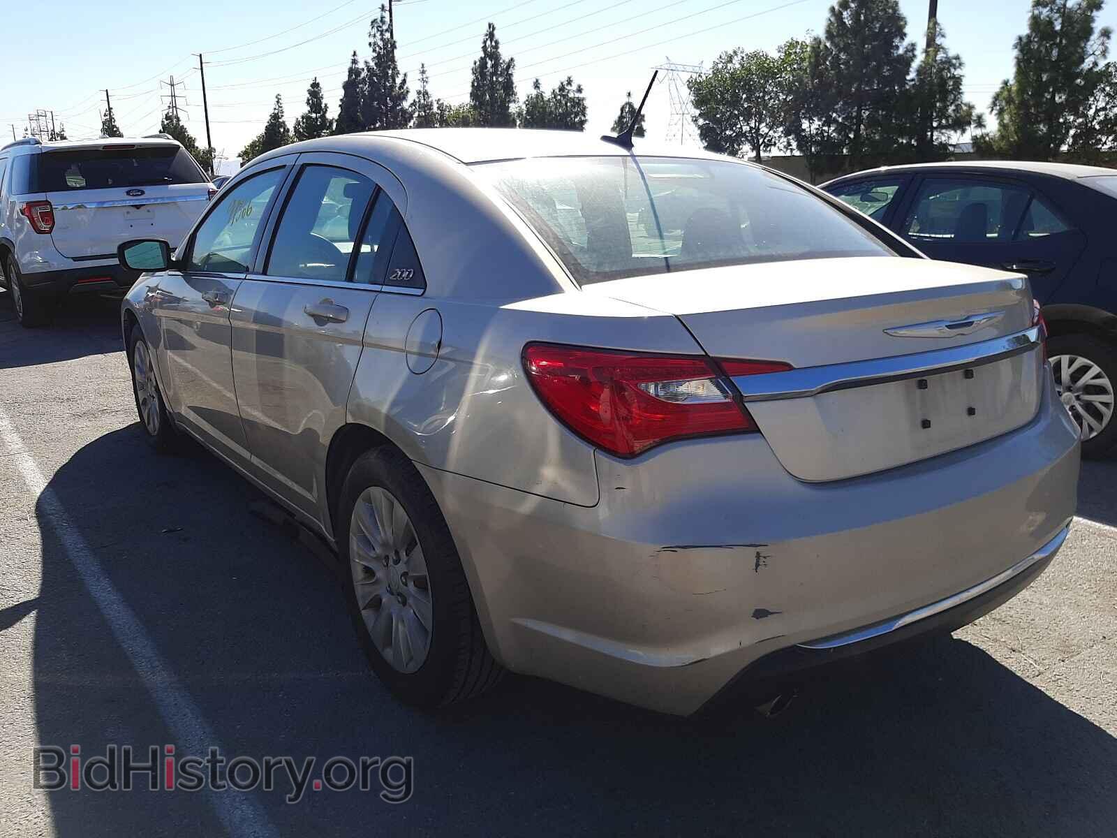 2014 CHRYSLER 200 - VIN: 1C3CCBAG8EN103757 - Фото 3
