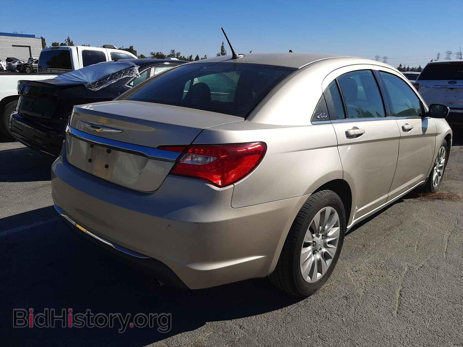 2014 CHRYSLER 200 - VIN: 1C3CCBAG8EN103757 - Фото 4