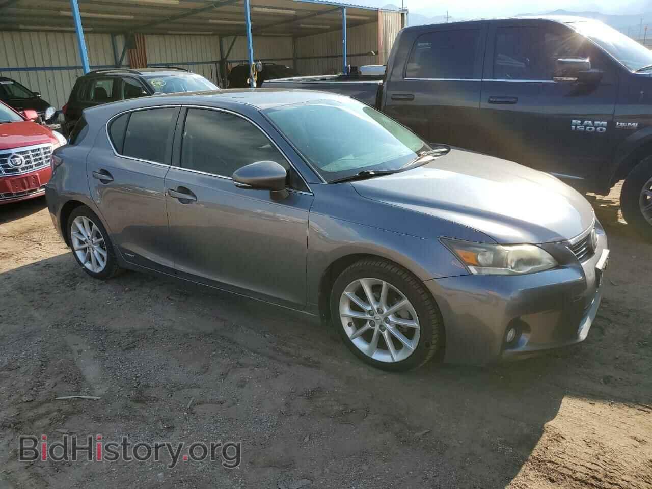 2012 LEXUS CT 200 - VIN: JTHKD5BH9C2109710 - Фото 4