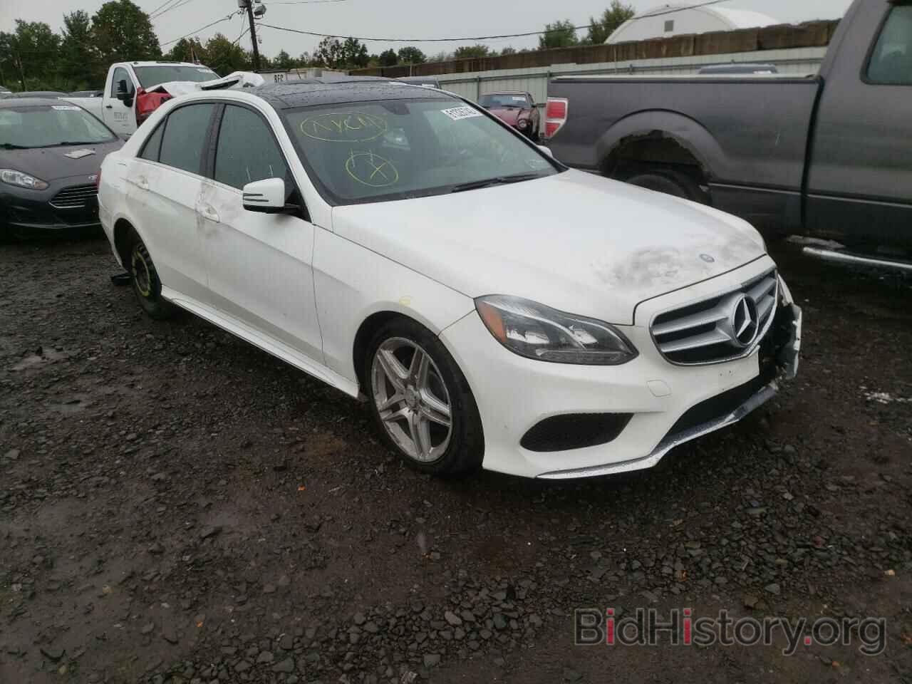 Photo WDDHF8JB8EA848313 - MERCEDES-BENZ E-CLASS 2014