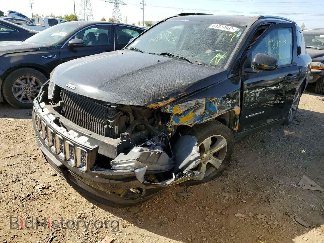 2016 JEEP COMPASS - VIN: 1C4NJDEB2GD545561 - Фото 2