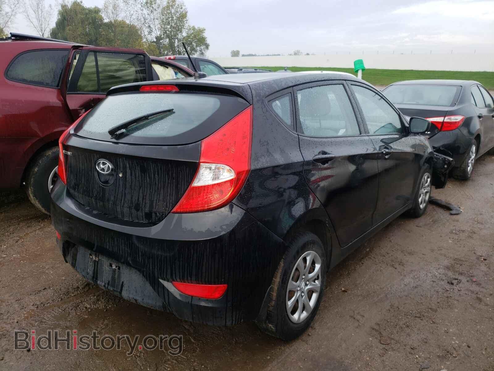 2013 HYUNDAI ACCENT - VIN: KMHCT5AE7DU094321 - Фото 4