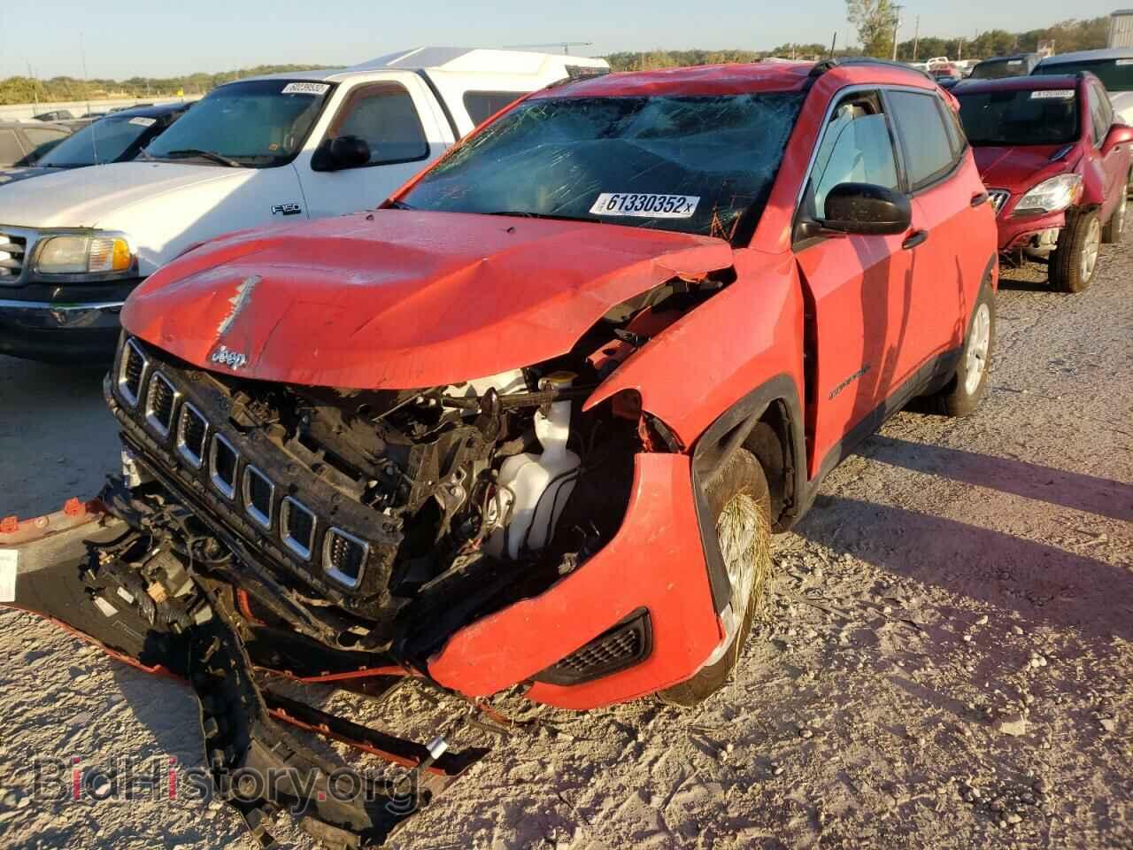 2021 JEEP COMPASS - VIN: 3C4NJCAB5MT508543 - Фото 2