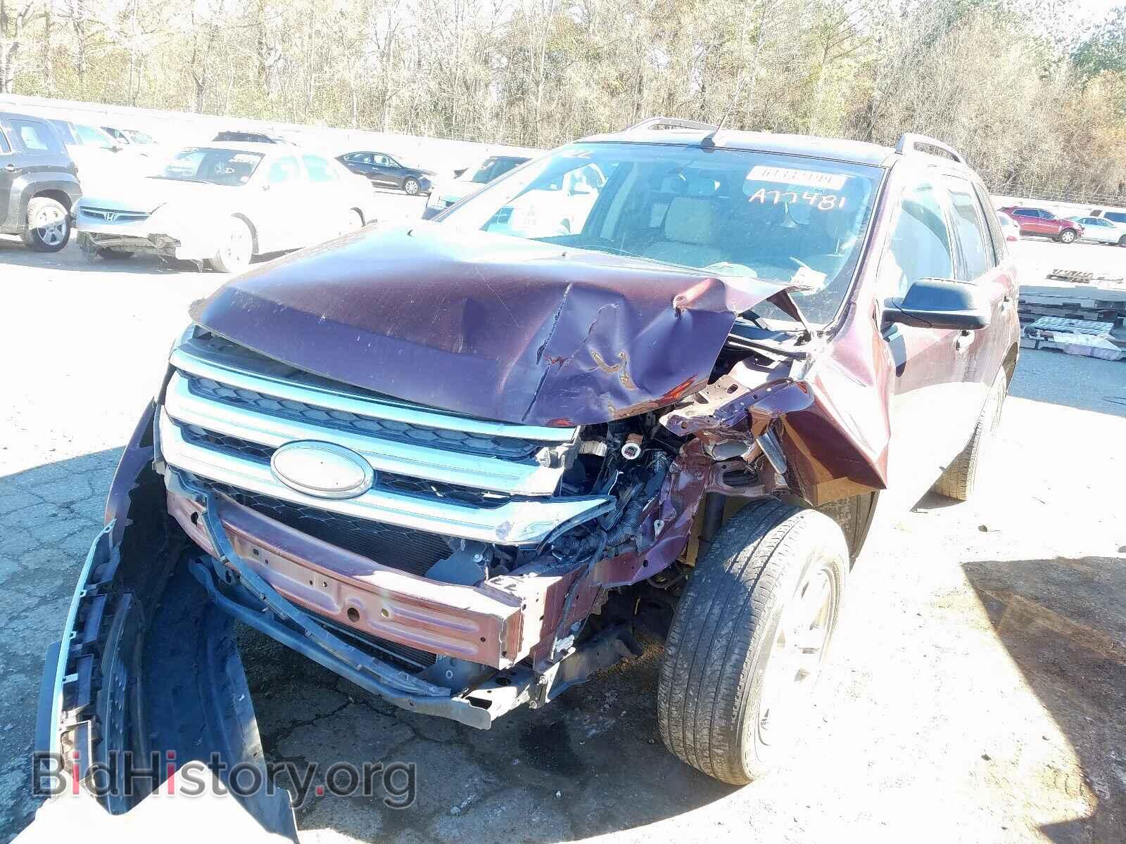 2012 FORD EDGE - VIN: 2FMDK3GC2CBA77481 - Фото 2