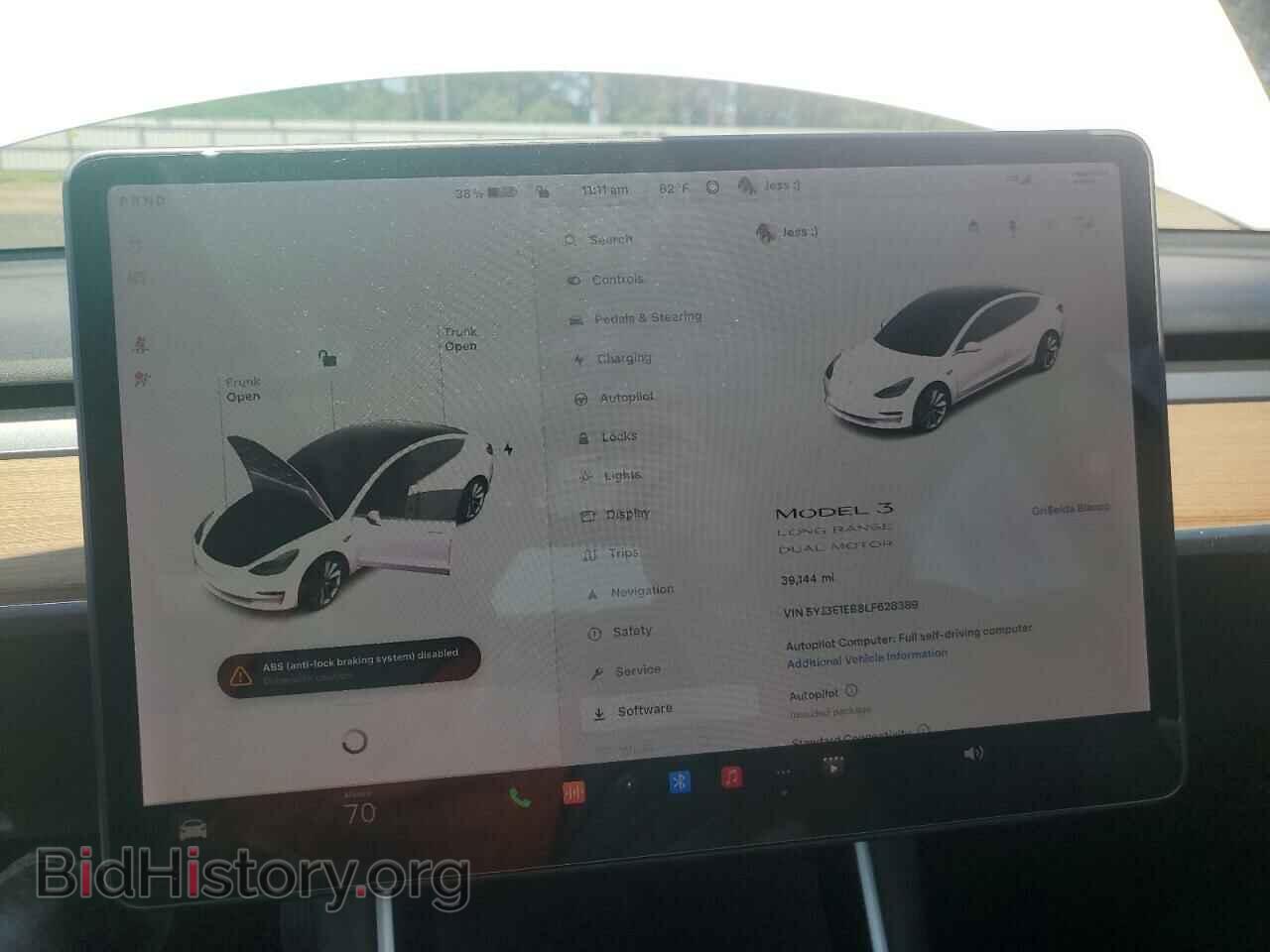 2020 TESLA MODEL 3 - VIN: 5YJ3E1EB8LF628389 - Фото 9