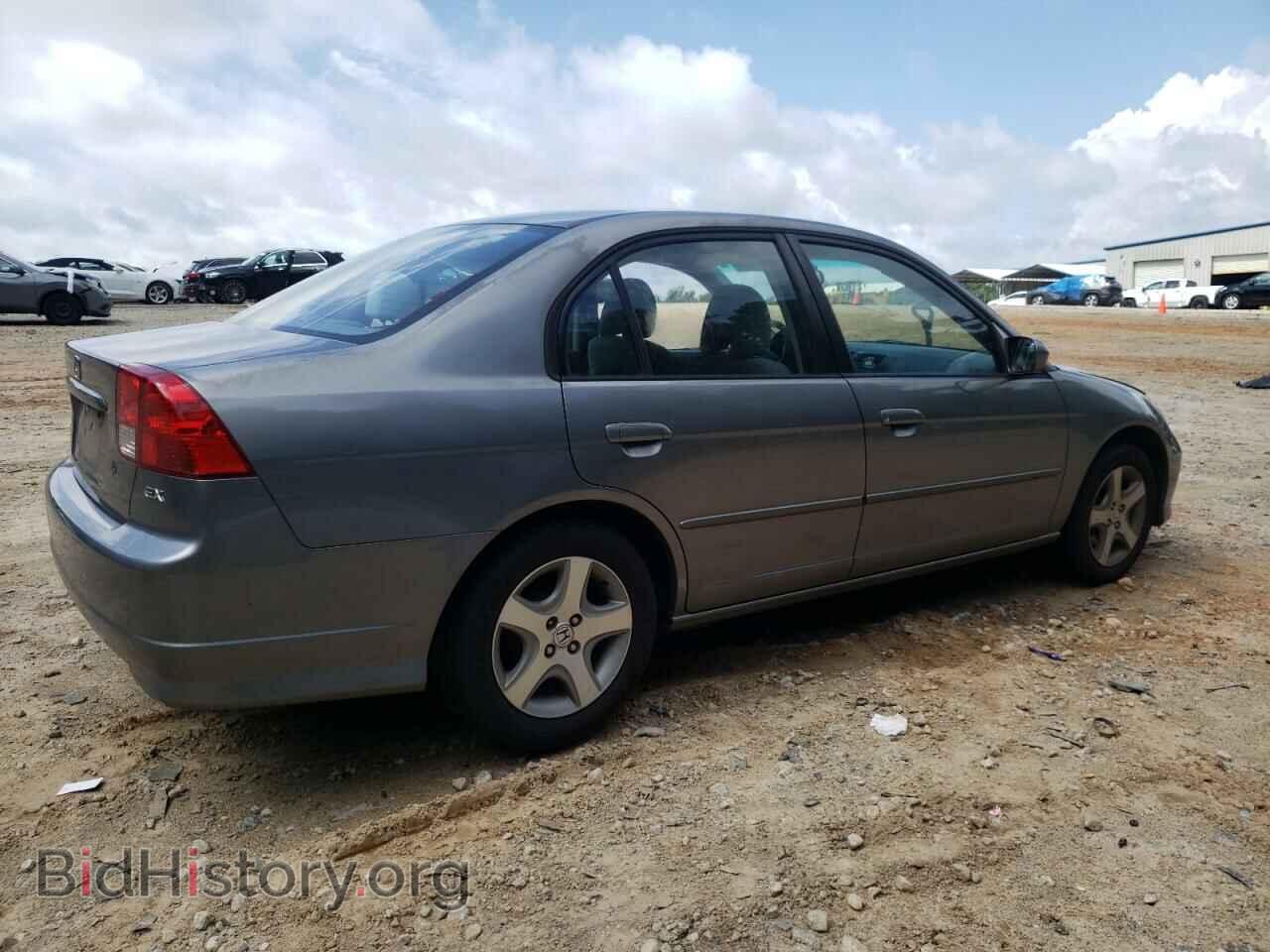 2005 HONDA CIVIC - VIN: 2HGES26725H547341 - Фото 3