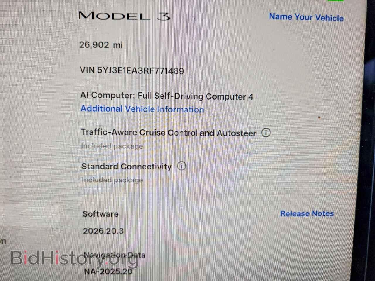 2024 TESLA MODEL 3 - VIN: 5YJ3E1EA3RF771489 - Фото 9