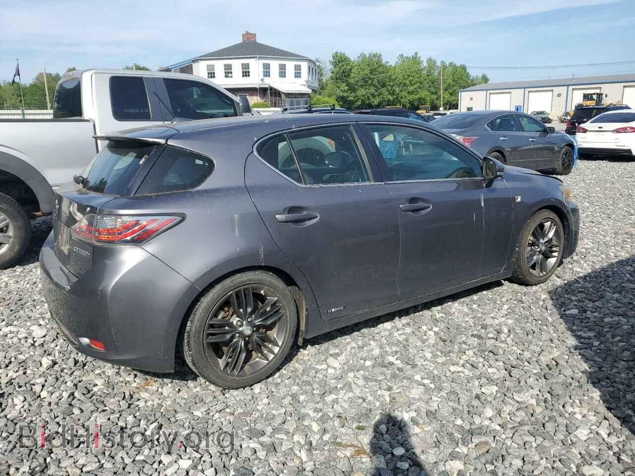2012 LEXUS CT 200 - VIN: JTHKD5BH8C2054201 - Фото 3