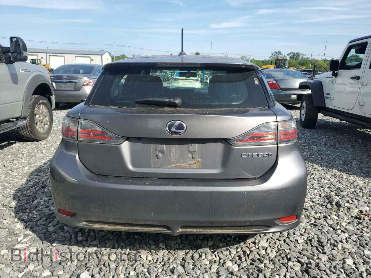2012 LEXUS CT 200 - VIN: JTHKD5BH8C2054201 - Фото 6