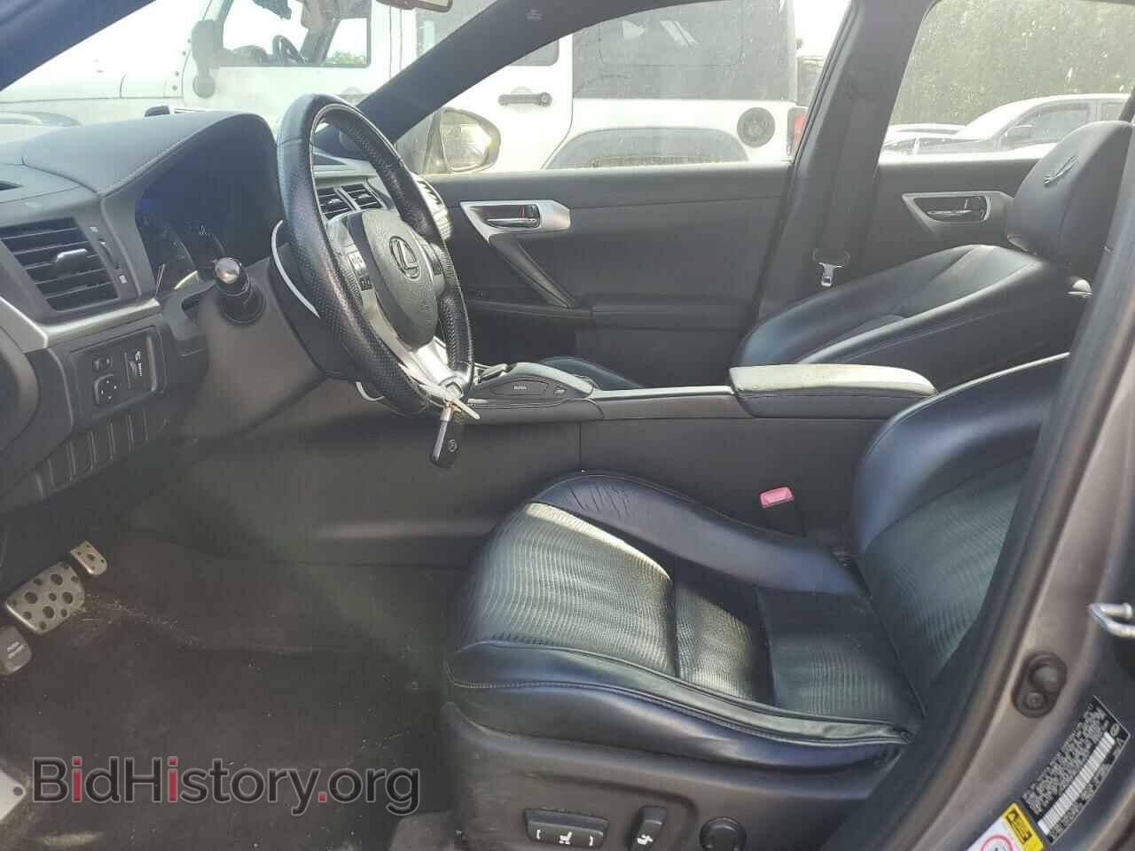 2012 LEXUS CT 200 - VIN: JTHKD5BH8C2054201 - Фото 7