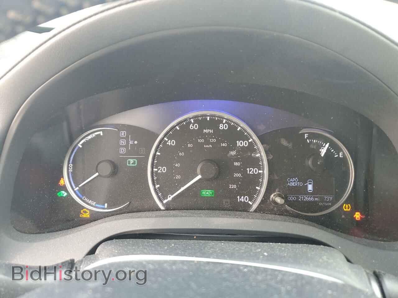 2012 LEXUS CT 200 - VIN: JTHKD5BH8C2054201 - Фото 9