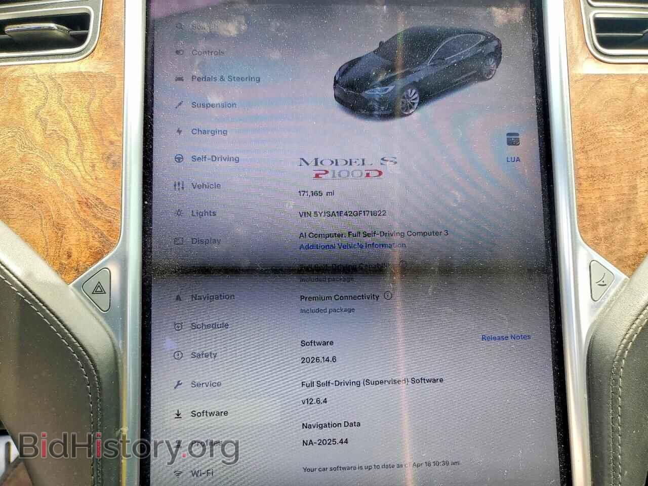 2016 TESLA MODEL S - VIN: 5YJSA1E42GF171822 - Photo 9