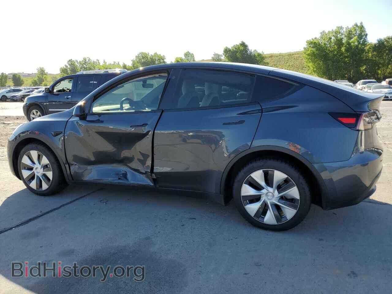 2021 TESLA MODEL Y - VIN: 5YJYGDEE2MF190031 - Фото 2