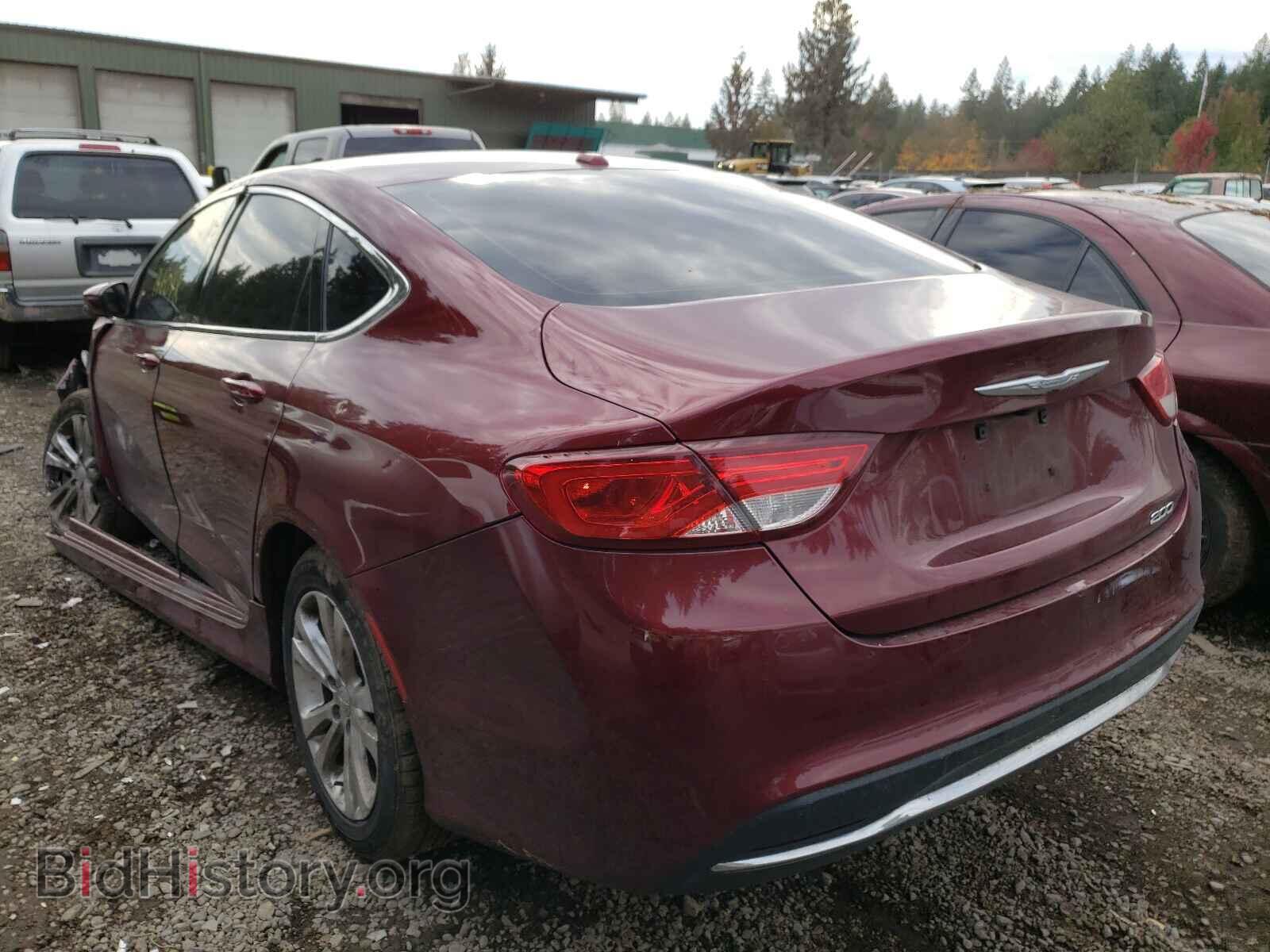 2015 CHRYSLER 200 - VIN: 1C3CCCAB5FN679818 - Фото 3