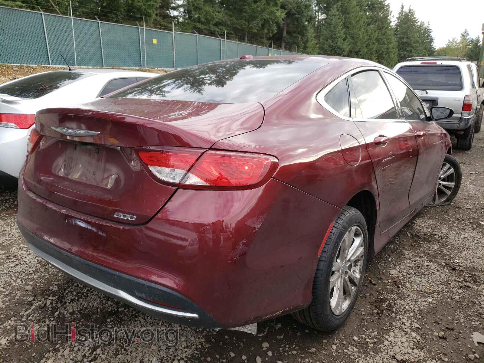 2015 CHRYSLER 200 - VIN: 1C3CCCAB5FN679818 - Фото 4