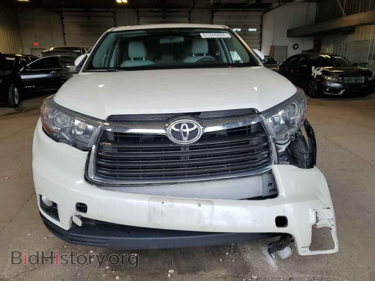 2015 TOYOTA HIGHLANDER - VIN: 5TDBKRFH1FS141072 - Фото 5