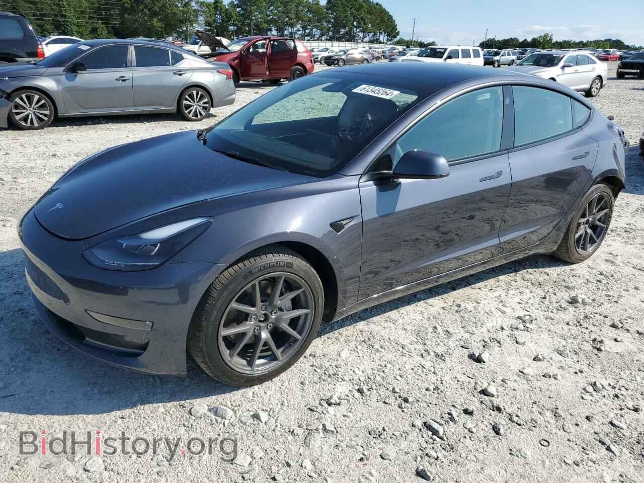 Photo 5YJ3E1EB9NF181820 - TESLA MODEL 3 2022
