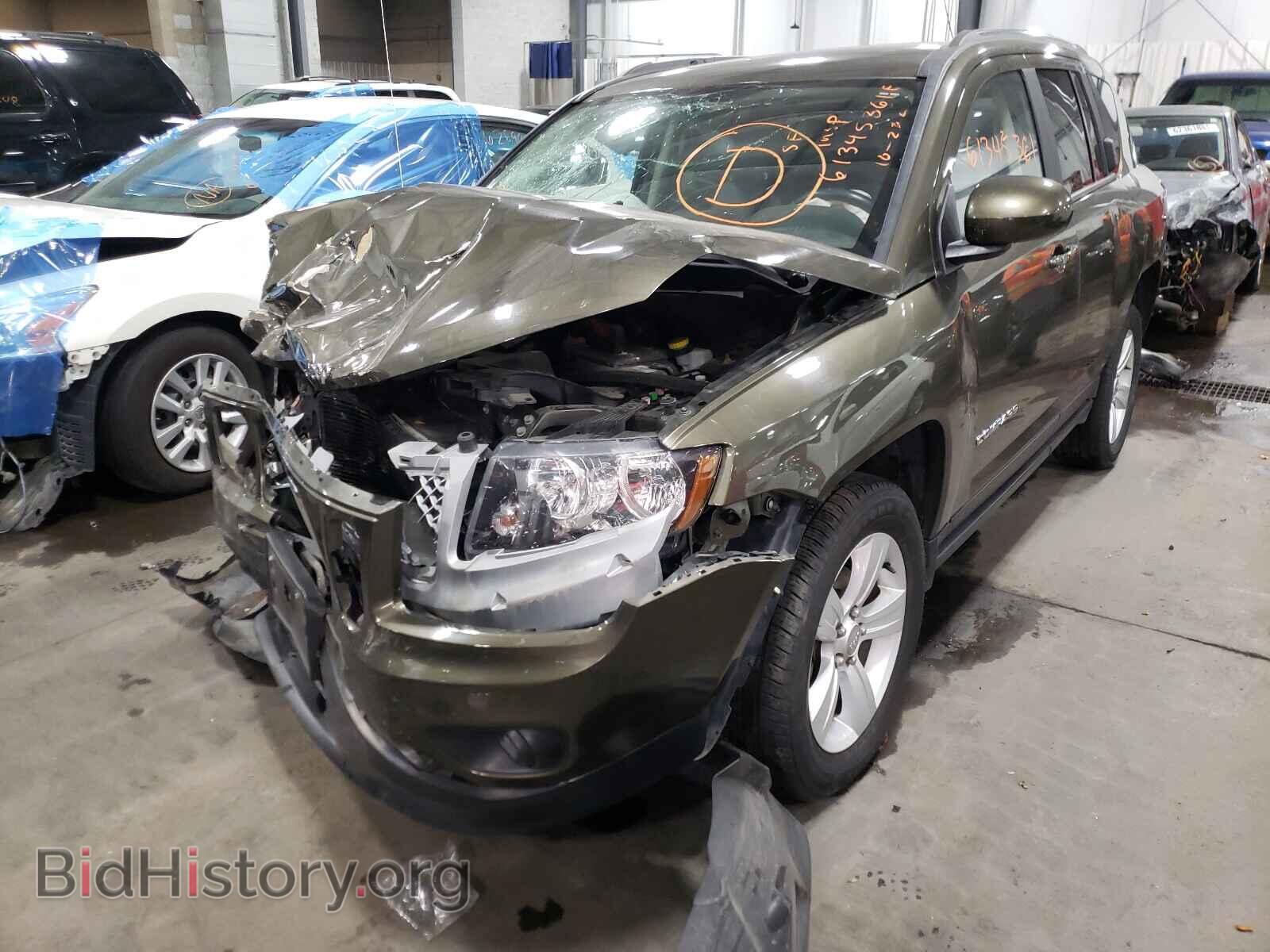 2015 JEEP COMPASS - VIN: 1C4NJDEB9FD183629 - Фото 2