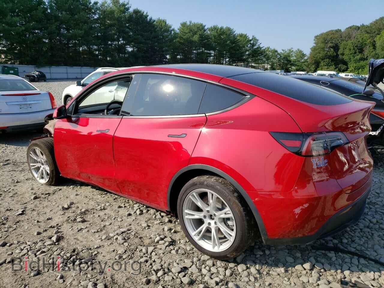 2020 TESLA MODEL Y - VIN: 5YJYGDEE9LF036687 - Фото 2