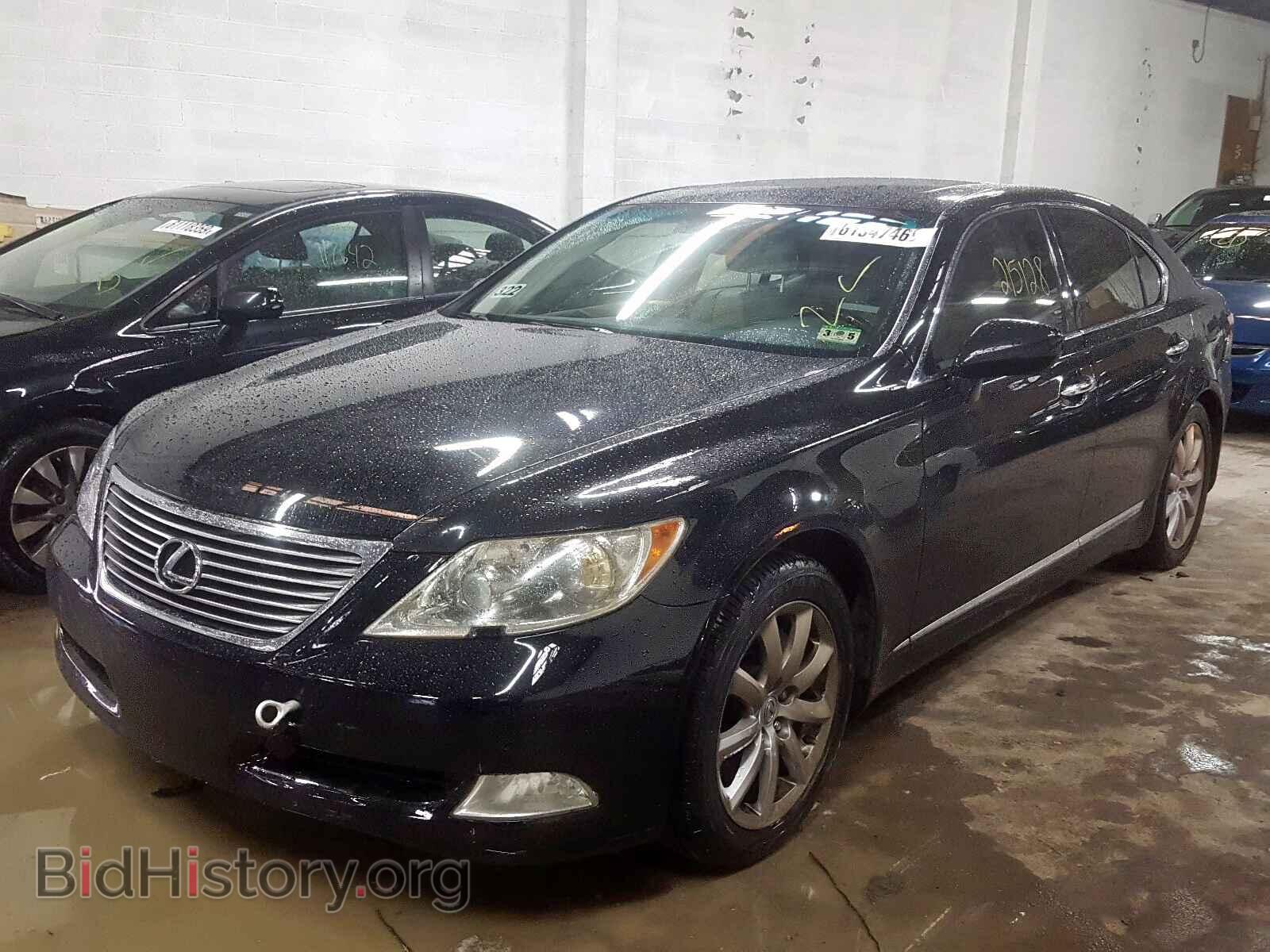 2007 LEXUS LS460 - VIN: JTHBL46FX75010890 - Фото 2