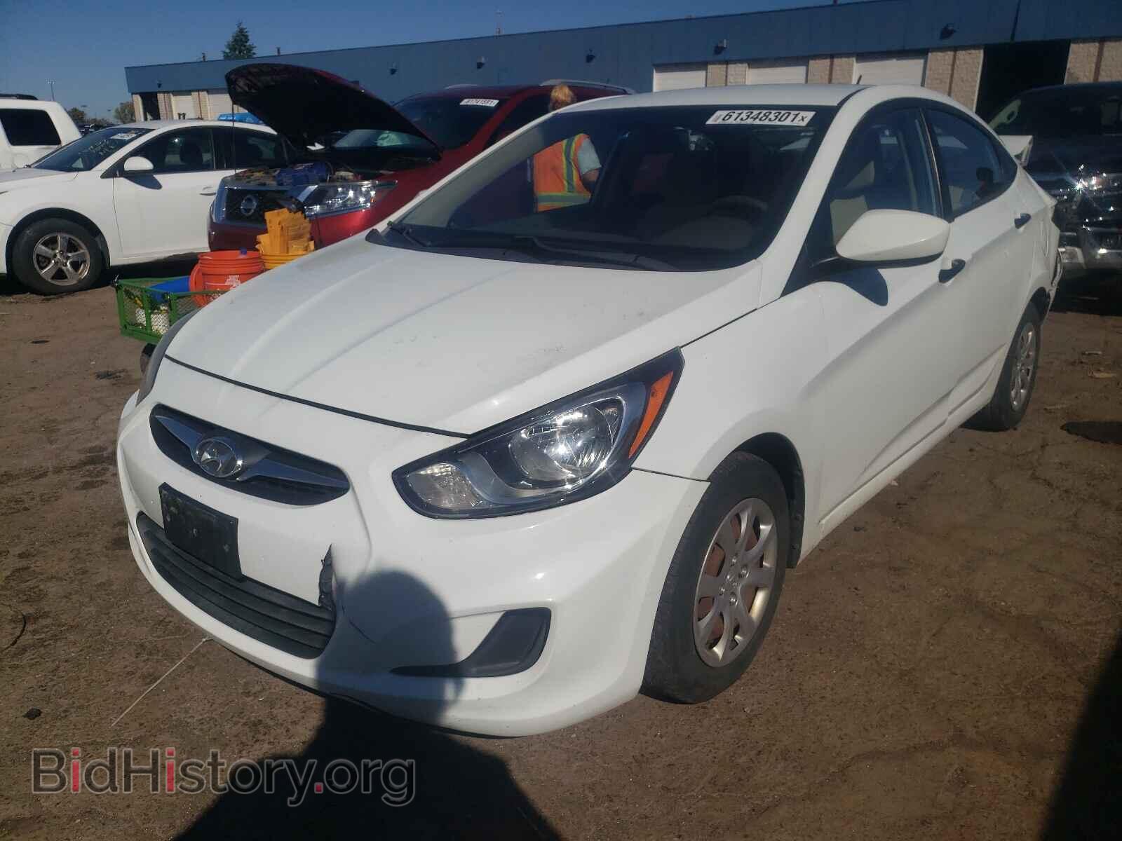 2012 HYUNDAI ACCENT - VIN: KMHCT4AEXCU078428 - Фото 2