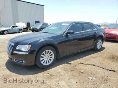 2012 Chrysler 300, black — VIN 2C3CCAAG7CH104382, Copart