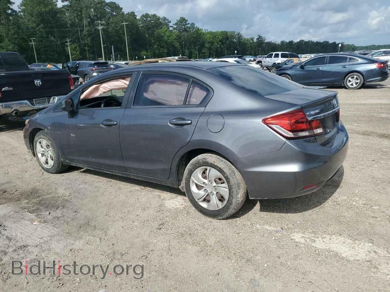 2013 HONDA CIVIC - VIN: 2HGFB2F55DH519776 - Фото 2