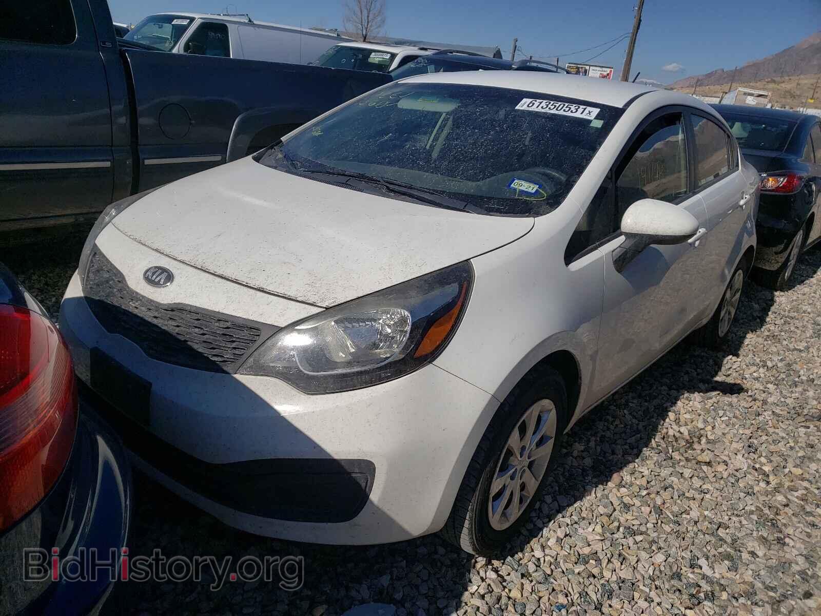 2013 KIA RIO - VIN: KNADM4A31D6144436 - Фото 2