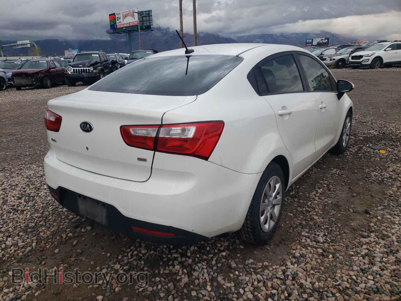 2013 KIA RIO - VIN: KNADM4A31D6144436 - Фото 4
