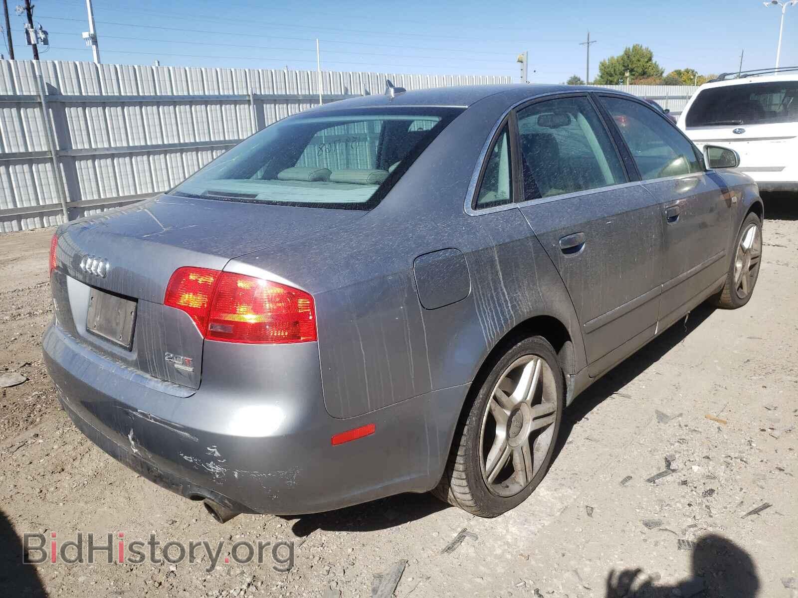 2007 AUDI A4 - VIN: WAUDF78E37A008927 - Фото 4