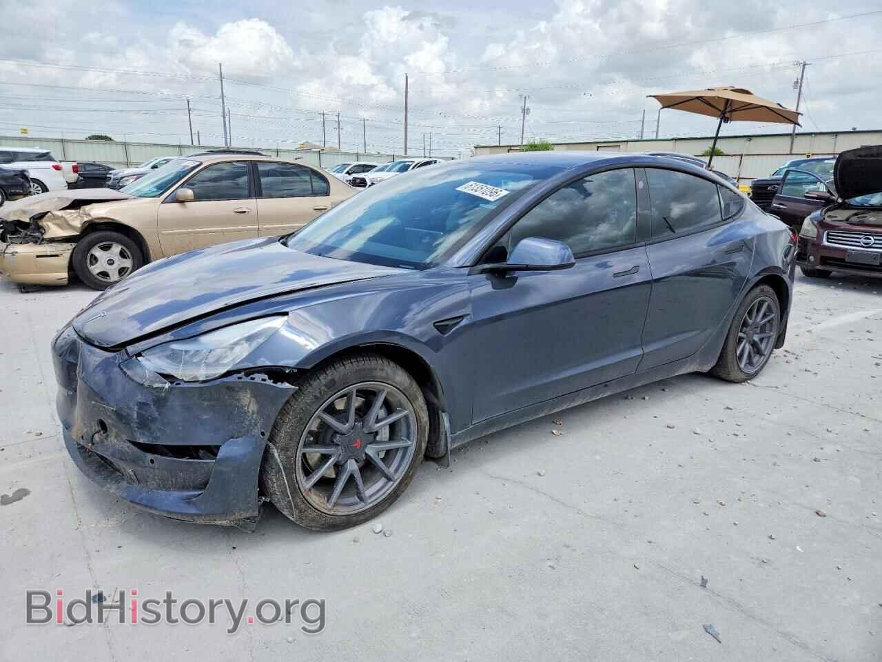 Photo 5YJ3E1EB8MF836726 - TESLA MODEL 3 2021